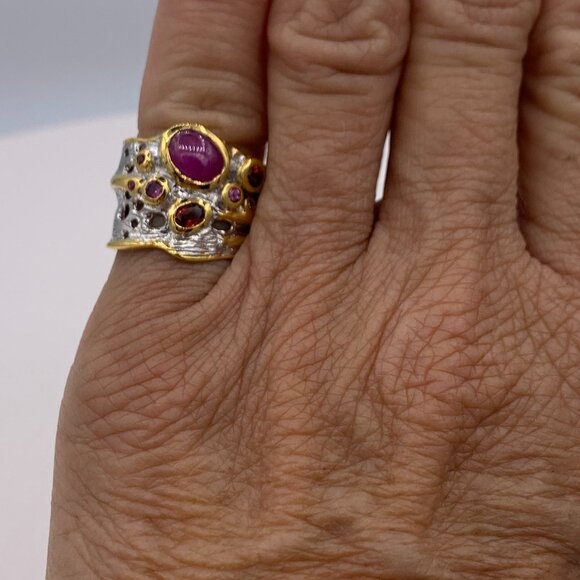 Solid 925 sterling silver chain bracelet, large link, classic, new, gift - Picture 13 of 14